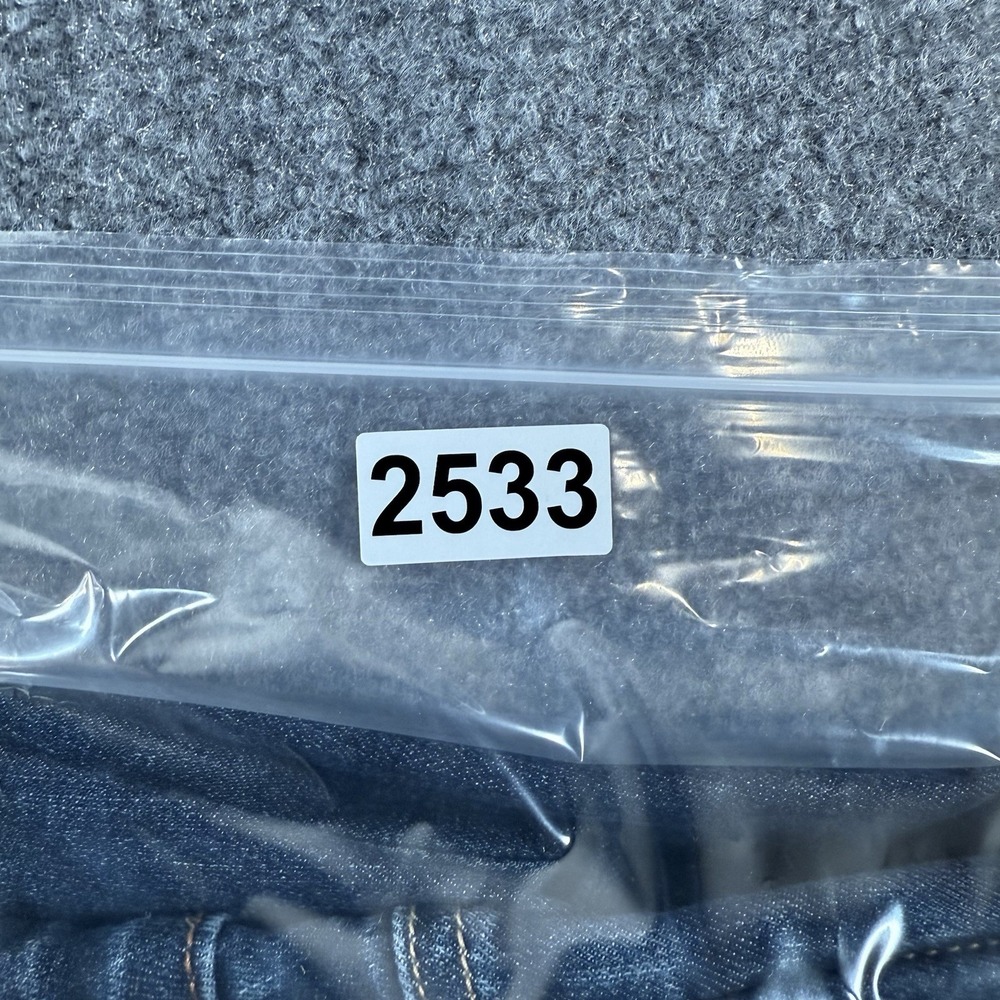 Silver Jeans Womens 30x28.5 (Fits 30x31) Blue Beau Straight Dark Wash Stretch - Picture 14 of 14